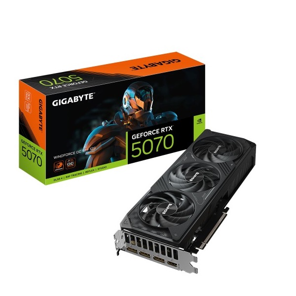 GPU RTX 5070 12GB GIGABYTE WINDFORCE SFF